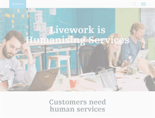 Tablet Screenshot of liveworkstudio.com